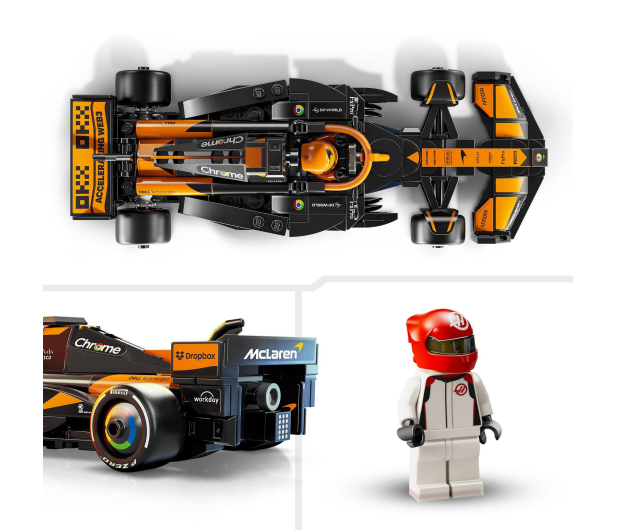 LEGO Speed Champions 77251 Bolid F1® McLaren Team MCL38 - 1308244 - zdjęcie 4